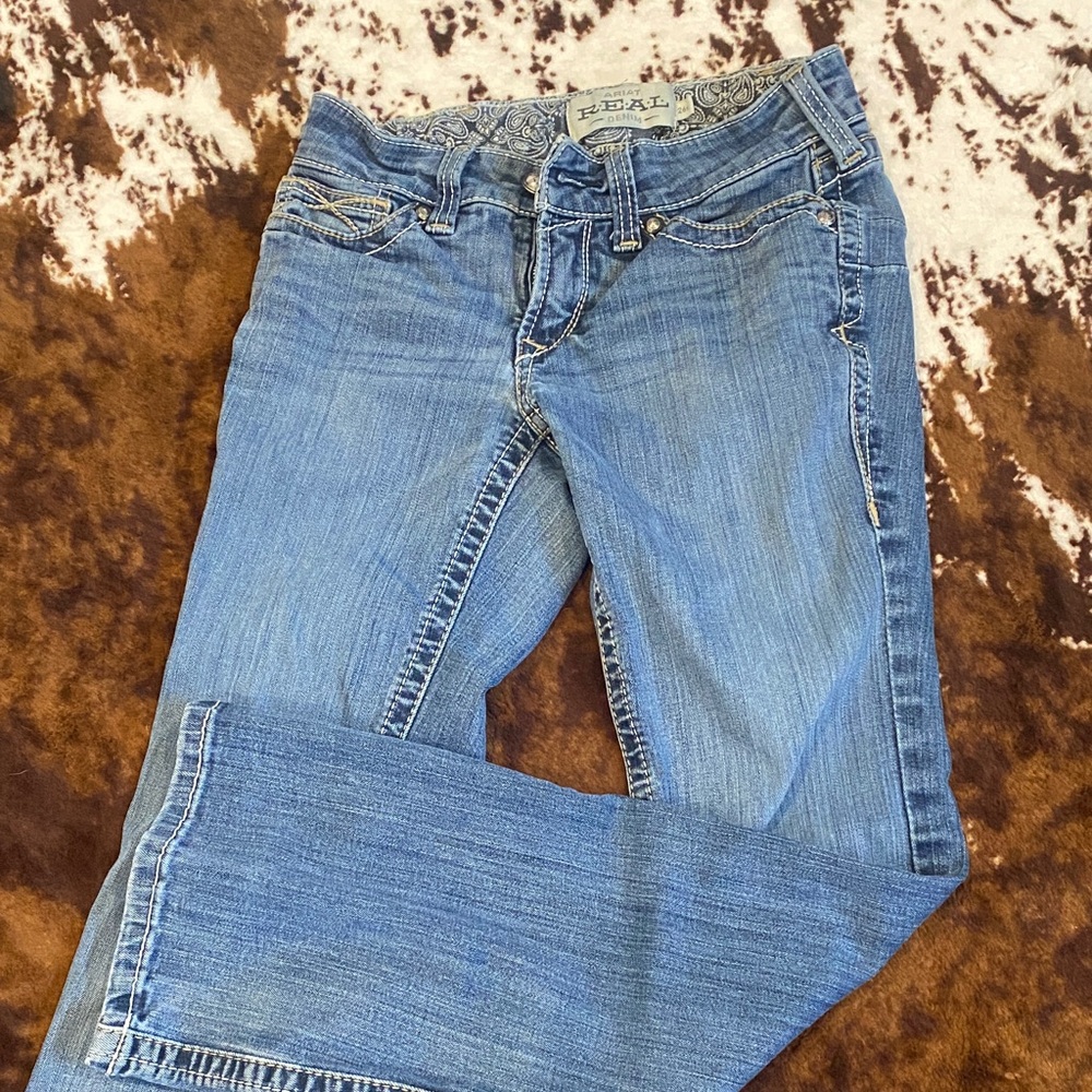 Ariat Women's Classic Blue Straight Leg Jeans